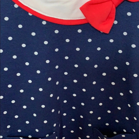 NWT Crown & Ivy Polka Dot Dress size 18 months - Picture 2 of 5